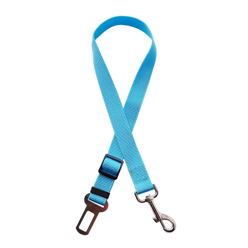 Ceinture de Sécurité Réglable pour Chien et Chat – Harnais de Voiture avec Clip Universel pour Animaux