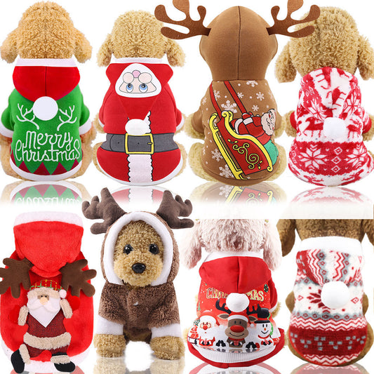 Vêtement joyeux noël pour Animaux à Quatre Pattes – Confort et Style Universel pour Chiens et Chats