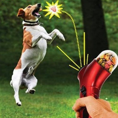 Lanceur de Friandises pour Chiens et Chats – Jouet Interactif Portable avec Poignée Ergonomique