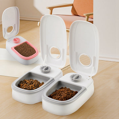 Distributeur Automatique Intelligent pour Animaux – Nourrisseur & Abreuvoir 2-en-1 pour Chats et Chiens