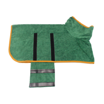 Peignoir Séchage Rapide pour Chien – Microfibre Ultra-Absorbante & Confort Premium