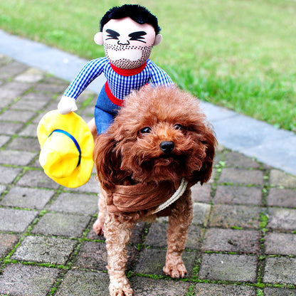 Déguisement d’Halloween pour Chiens et Chats – Costume Drôle et Réglable pour Fêtes et Cosplay
