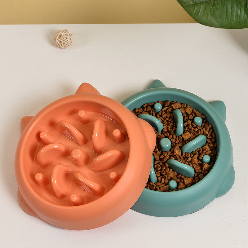 Gamelle Anti-Glouton pour Chiens et Chats – Mangeoire Interactive Anti-Vomissements et Anti-Etouffement