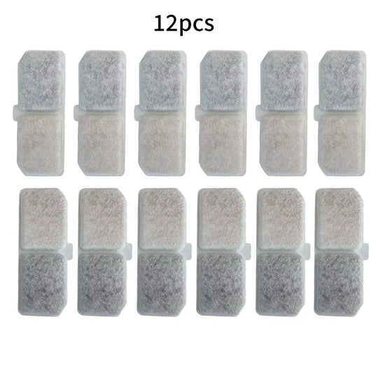 12 filtres pour fontaine à eau pour chat – Accessoires de rechange