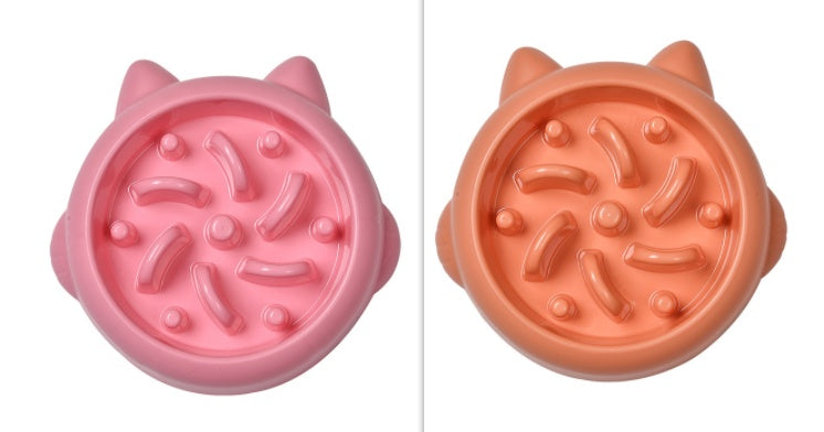 Gamelle Anti-Glouton pour Chiens et Chats – Mangeoire Interactive Anti-Vomissements et Anti-Etouffement