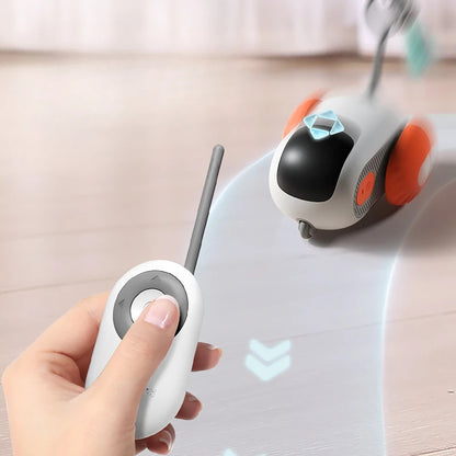 Voiture Interactive Télécommandée pour Chat – Jouet Intelligent Rechargeable pour Chasse et Jeu