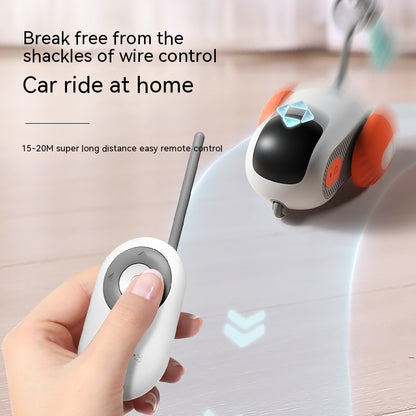 Voiture Interactive Télécommandée pour Chat – Jouet Intelligent Rechargeable pour Chasse et Jeu