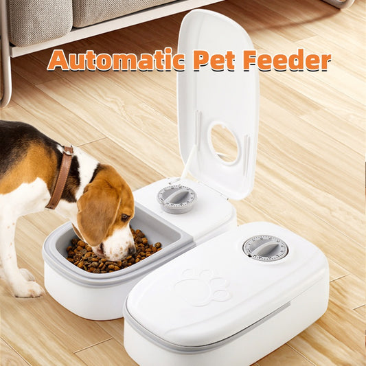 Distributeur Automatique Intelligent pour Animaux – Nourrisseur & Abreuvoir 2-en-1 pour Chats et Chiens