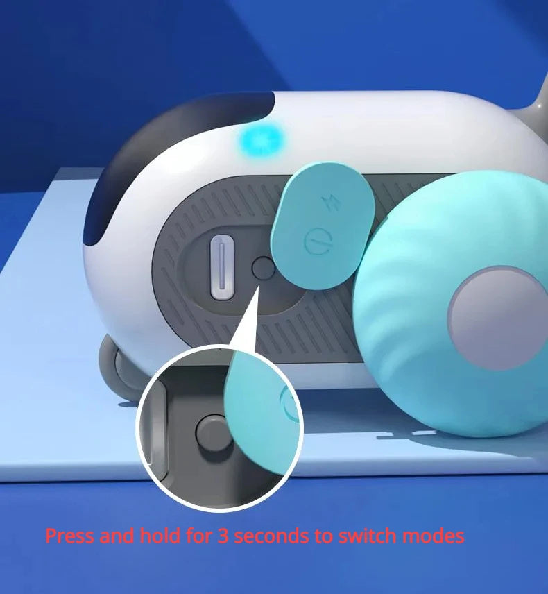 Voiture Interactive Télécommandée pour Chat – Jouet Intelligent Rechargeable pour Chasse et Jeu
