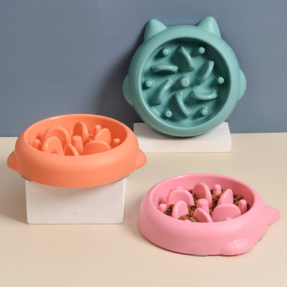 Gamelle Anti-Glouton pour Chiens et Chats – Mangeoire Interactive Anti-Vomissements et Anti-Etouffement