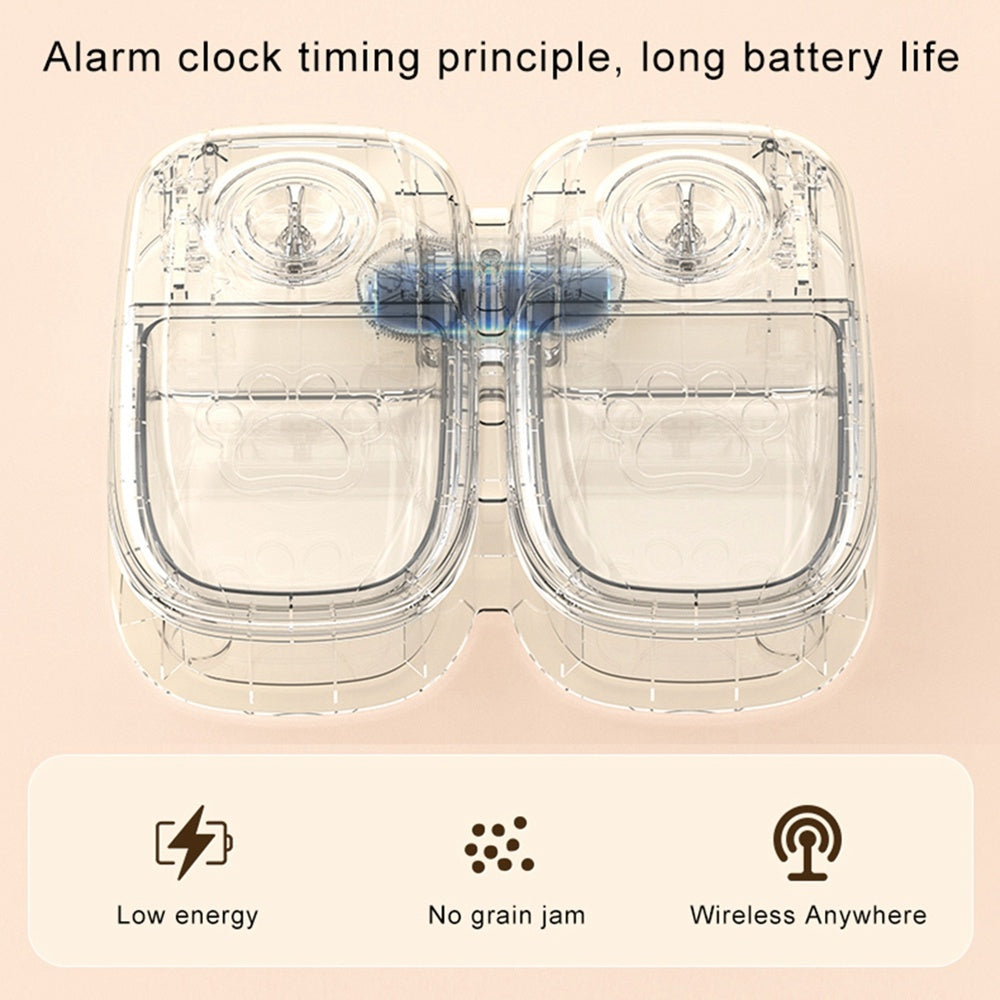 Distributeur Automatique Intelligent pour Animaux – Nourrisseur & Abreuvoir 2-en-1 pour Chats et Chiens