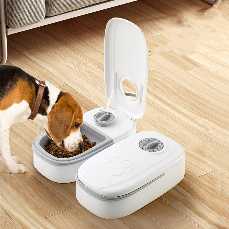 Distributeur Automatique Intelligent pour Animaux – Nourrisseur & Abreuvoir 2-en-1 pour Chats et Chiens